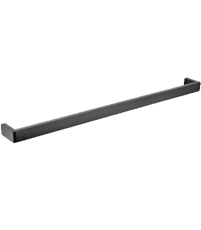 IVANO Gun Metal Grey Single Towel Rail - 800mm | GM7001.8.TR