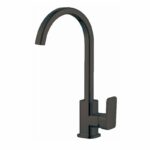 IVANO Square Matt Black Kitchen Mixer | OX0228.KM