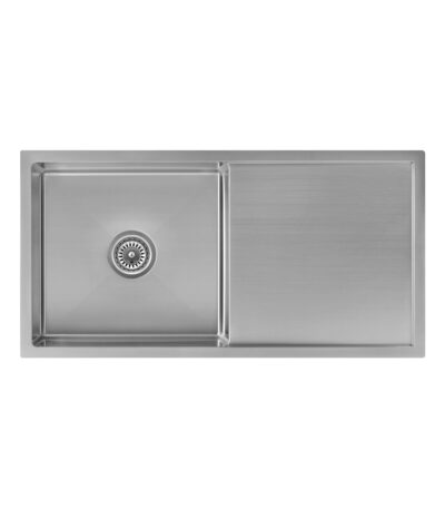 Jai Single Kitchen Sink 880mm - Stainless Steel