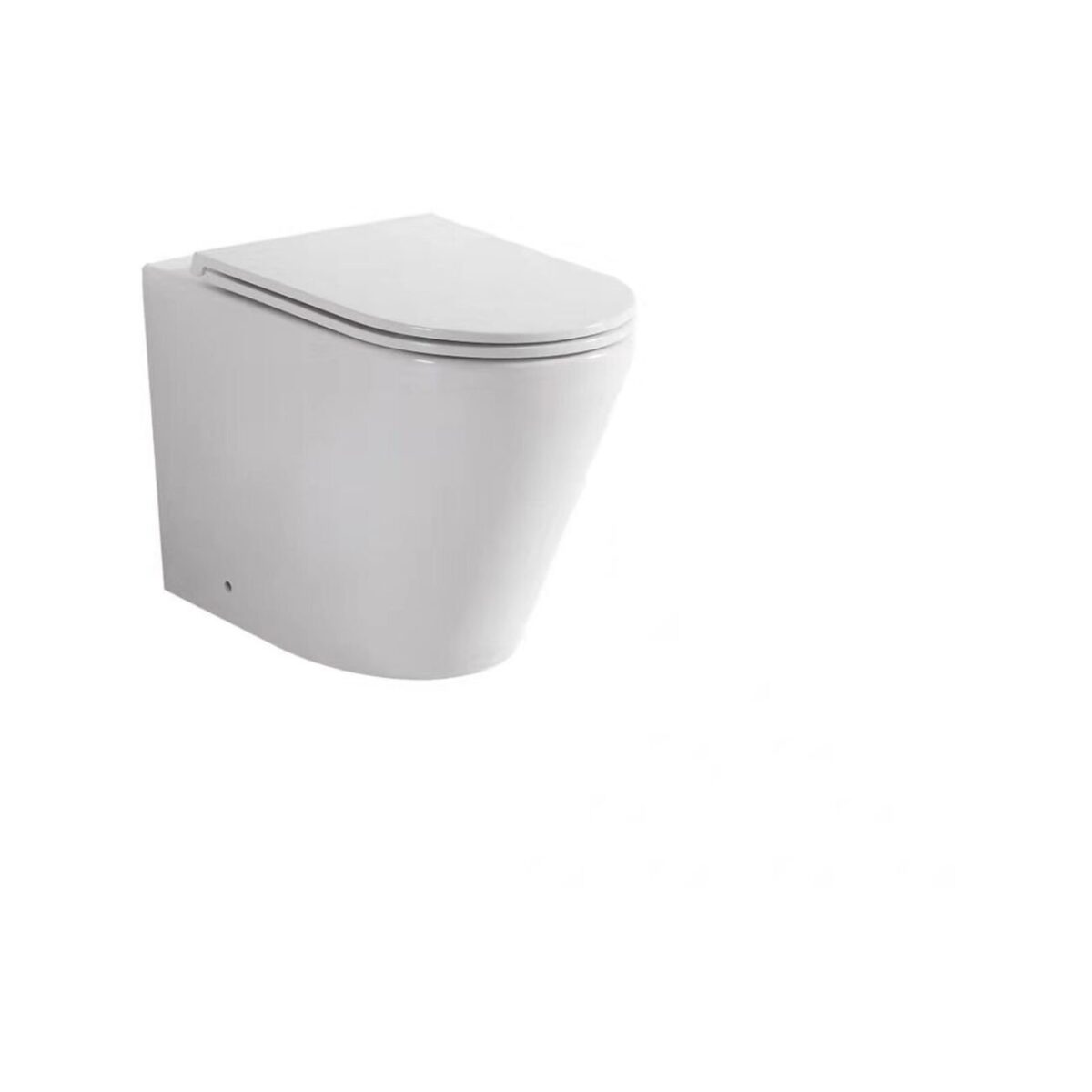 Zero-Venus Touchless Concealed Cistern & Venus Pan With Touchless Glass BLACK Sensor Button - Image 2
