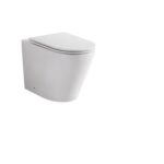 Zero-Venus Touchless Concealed Cistern & Venus Pan With Touchless Glass BLACK Sensor Button - Image 2
