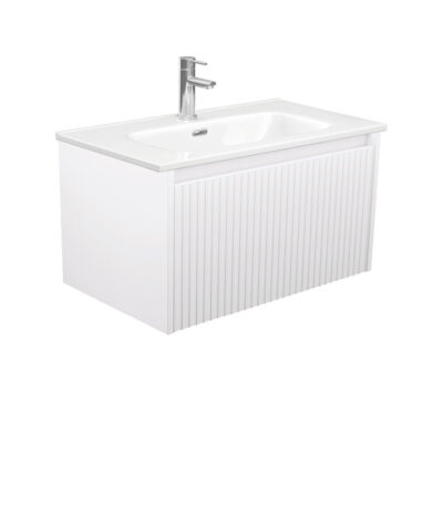 Joli Alina Satin White 750 Wall-Hung Vanity