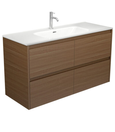 Joli Amato 1200 Walnut Wall Hung Vanity
