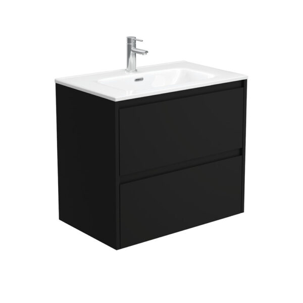Joli Amato 750 Satin Black Wall-Hung Vanity