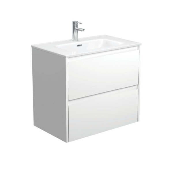 Joli Amato 750 Satin White Wall-Hung Vanity