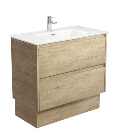 Joli Amato 900 Scandi Oak Vanity On Kick