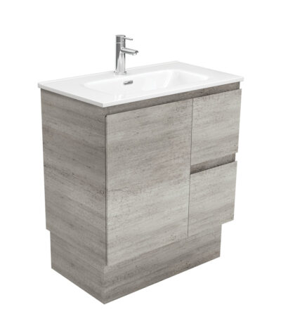 Joli Edge Industrial 750 Vanity On Kickboard