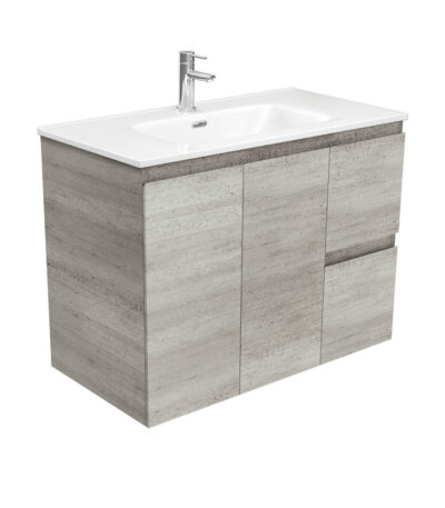 Joli Edge Industrial 900 Wall-Hung Vanity