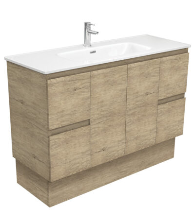 Joli Edge Scandi Oak 1200 Vanity On Kickboard
