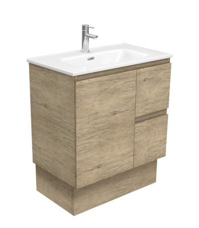 Joli Edge Scandi Oak 750 Vanity On Kickboard