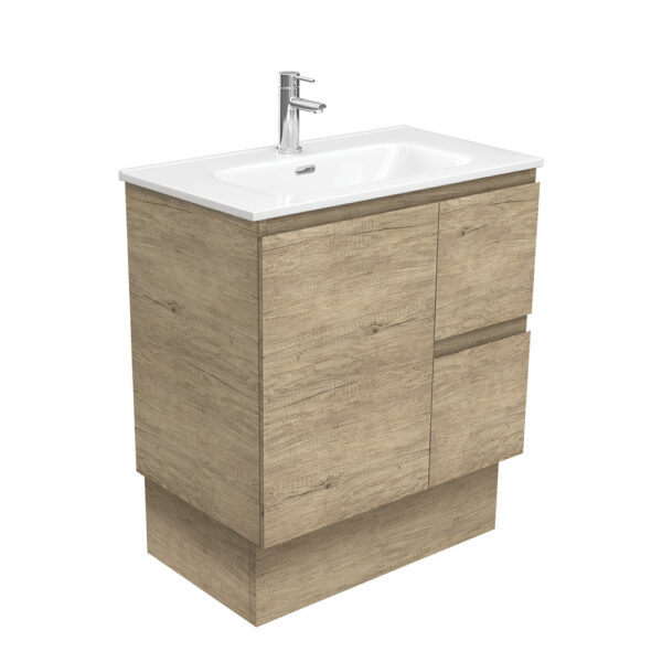 Joli Edge Scandi Oak 750 Vanity On Kickboard