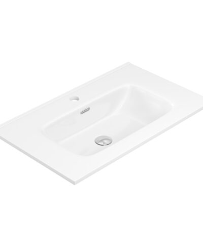 Joli Gloss Full Depth Ceramic Basin Top 750mm 1TH