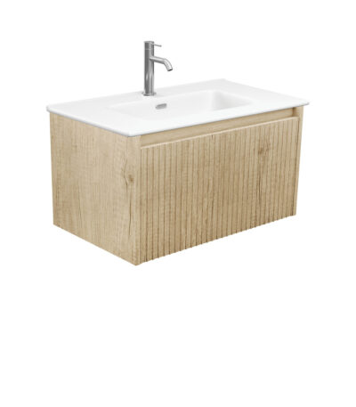Joli Matte Alina Scandi Oak 750 Wall Hung Vanity