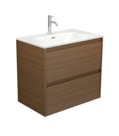 Joli Matte Amato Walnut 750 Wall Hung Vanity