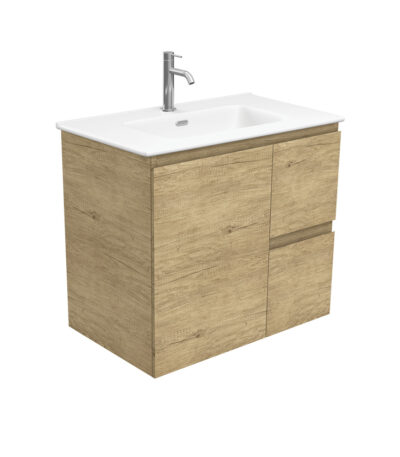 Joli Matte Edge Scandi Oak 750 Wall Hung Vanity