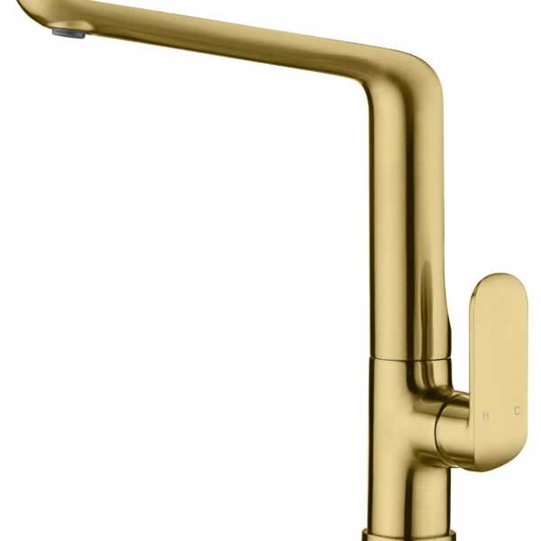 Kara Sink Mixer - Brushed Gold | HYB11-101BG