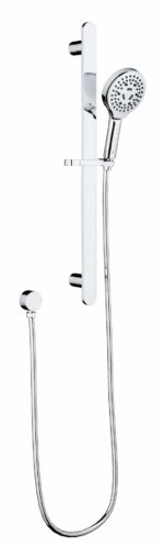 Kara Sliding Shower Rail - Chrome | HPA11-301