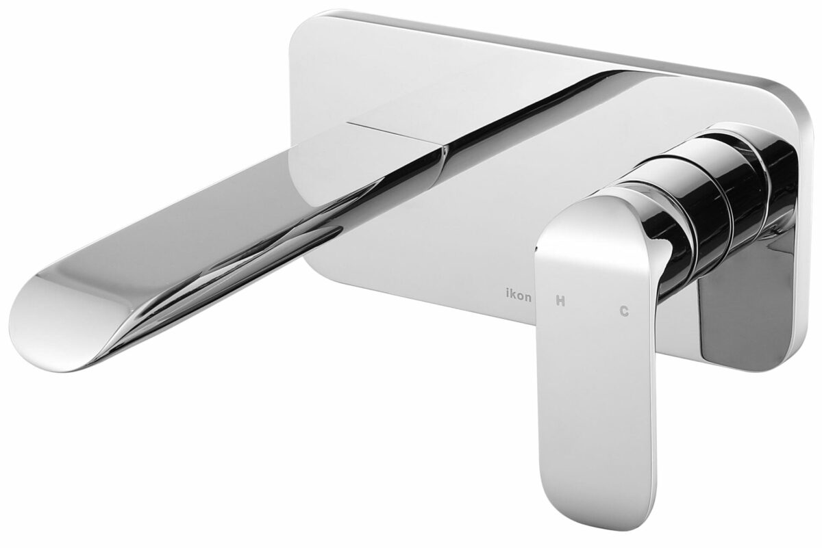 Kara Wall Basin Mixer - Chrome | HYB11-601