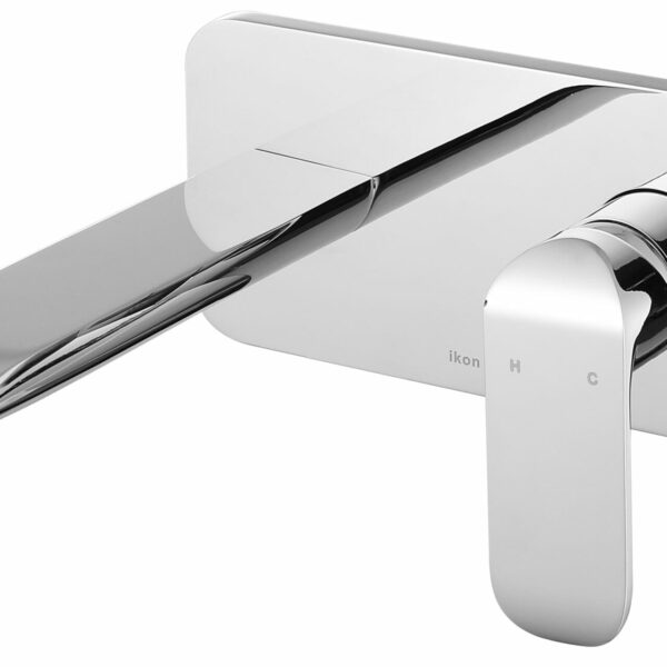 Kara Wall Basin Mixer - Chrome | HYB11-601
