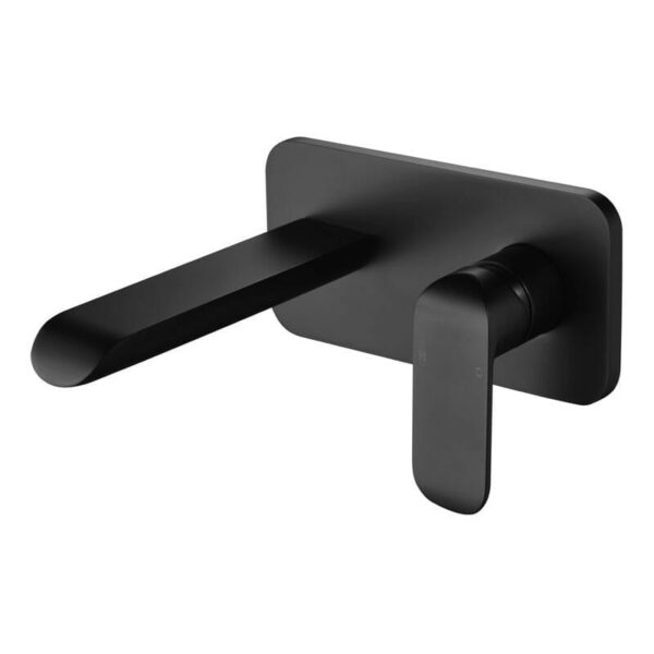 Kara Wall Basin Mixer - Matt Black | HYB11-601MB