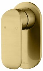 Kara Wall Mixer - Brushed Gold | HYB11-301BG