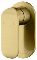 Kara Wall Mixer - Brushed Gold | HYB11-301BG
