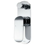 Kara Wall Mixer With Diverter - Brushed Nickel | HYB11-501BN