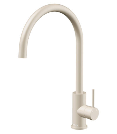 Kaya Ambience Sink Mixer, Gloss Warm White