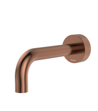 Kaya Basin/Bath Outlet, 130mm, Brushed Copper