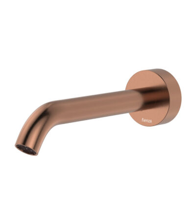 Kaya Basin/Bath Outlet, 180mm, Brushed Copper