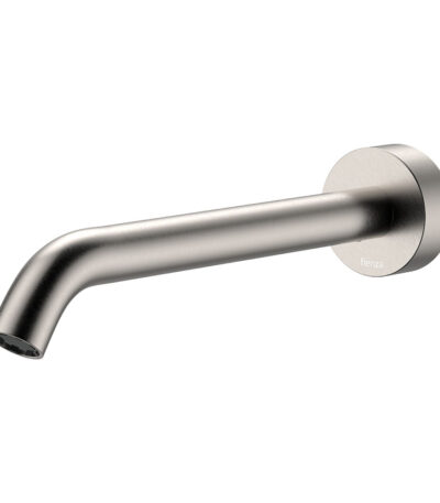 Kaya Basin/Bath Outlet, 220mm, Brushed Nickel