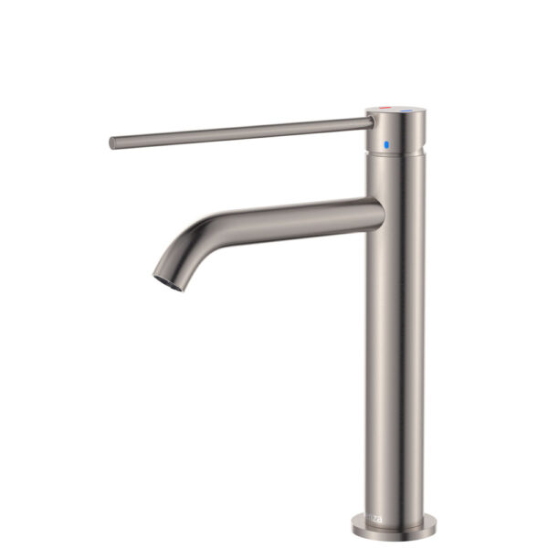 Kaya Care Medium Basin Mixer, Brushed Nickel