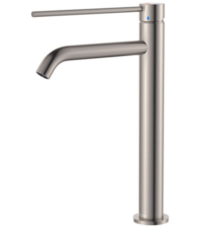 Kaya Care Tall Basin Mixer, Brushed Nickel