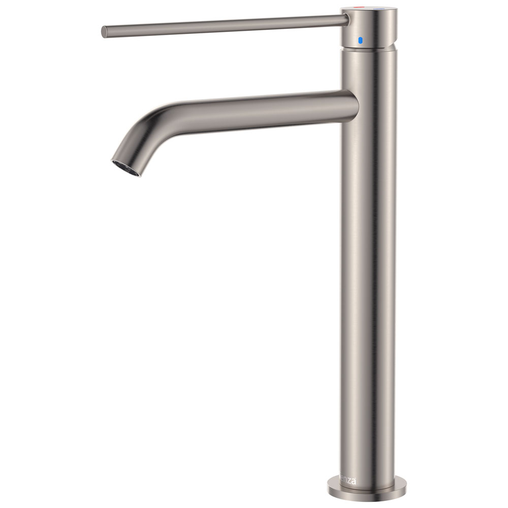 Kaya Care Tall Basin Mixer, Brushed Nickel