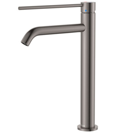 Kaya Care Tall Basin Mixer, Gun Metal