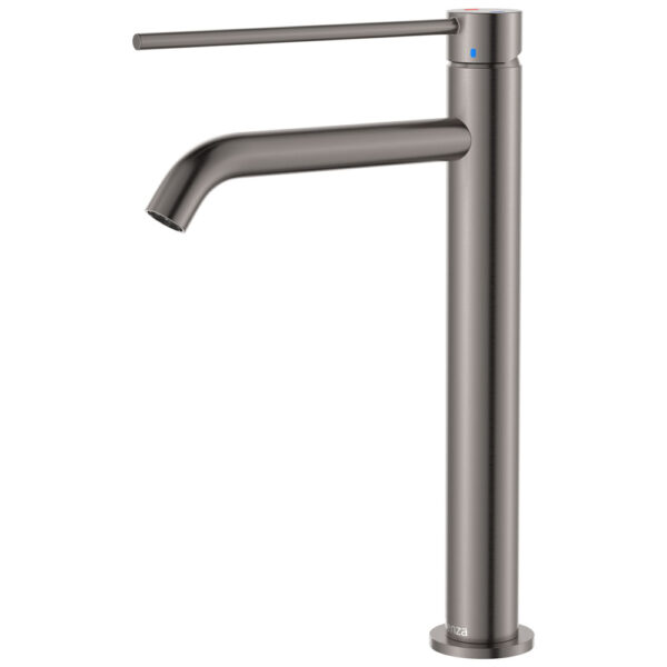 Kaya Care Tall Basin Mixer, Gun Metal