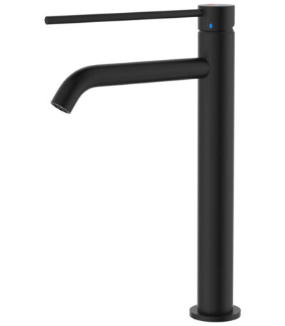 Kaya Care Tall Basin Mixer, Matte Black