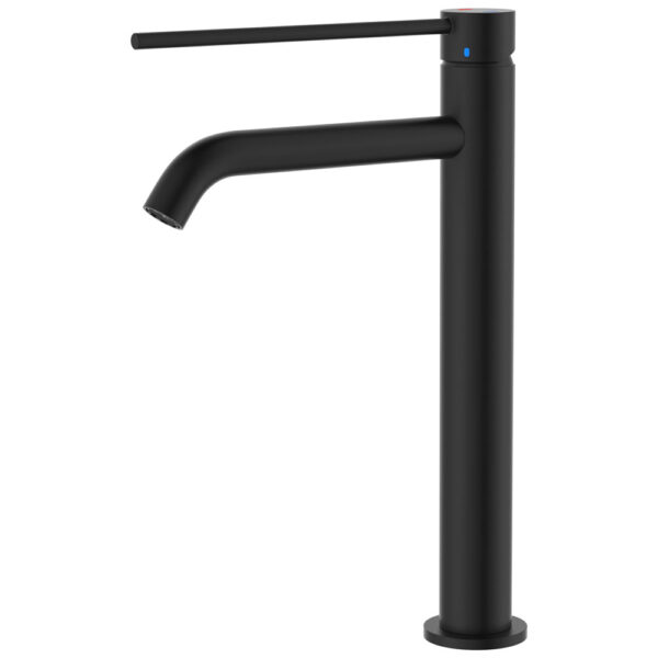 Kaya Care Tall Basin Mixer, Matte Black