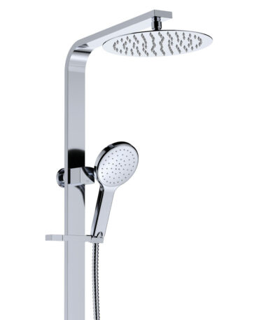Kaya Deluxe Twin Shower, Chrome