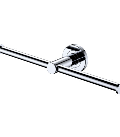 Kaya Double Toilet Roll Holder, Chrome