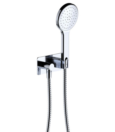 Kaya Hand Shower, Rectangular Plate, Chrome