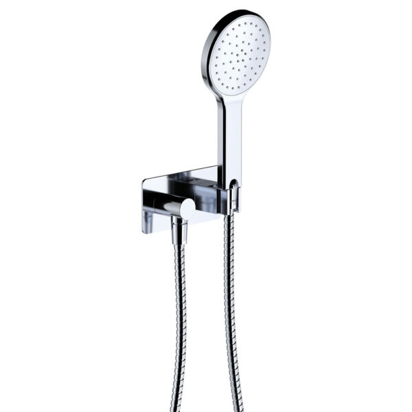 Kaya Hand Shower, Rectangular Plate, Chrome
