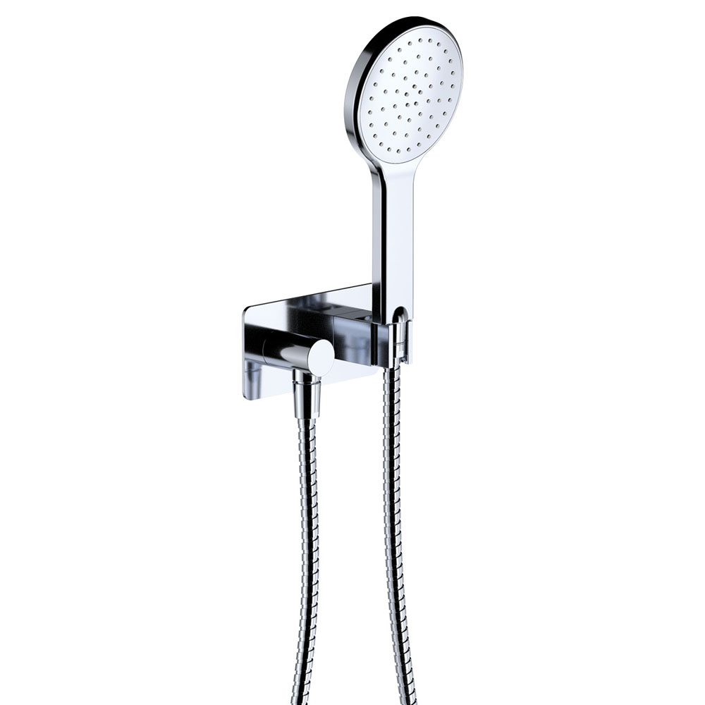 Kaya Hand Shower, Rectangular Plate, Chrome