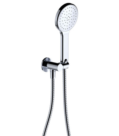 Kaya Hand Shower, Round Plate, Chrome