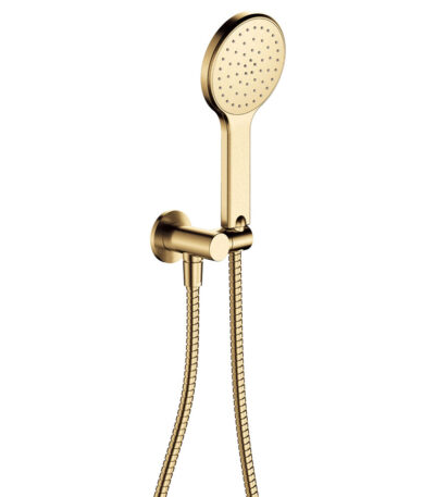 Kaya Hand Shower, Round Plate, Urban Brass