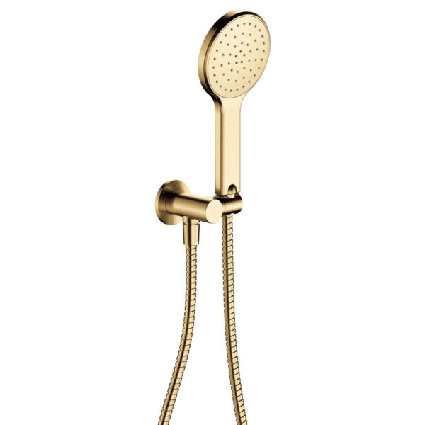 Kaya Hand Shower, Round Plate, Urban Brass