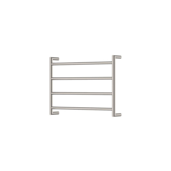 Kaya Heated Towel Rail, 600 x 450mm, Brushed Nickel