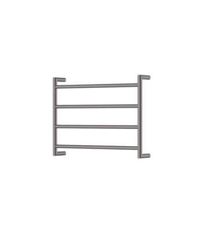 Kaya Heated Towel Rail, 600 x 450mm, Gun Metal
