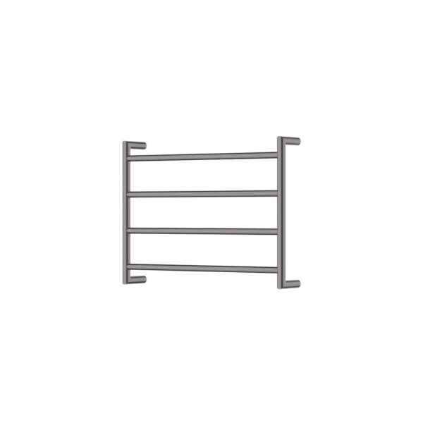 Kaya Heated Towel Rail, 600 x 450mm, Gun Metal