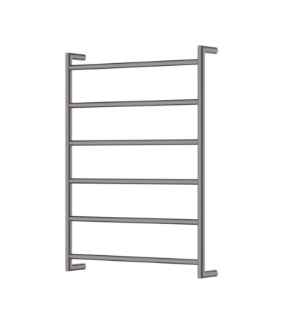 Kaya Heated Towel Rail, 600 x 800mm, Gun Metal